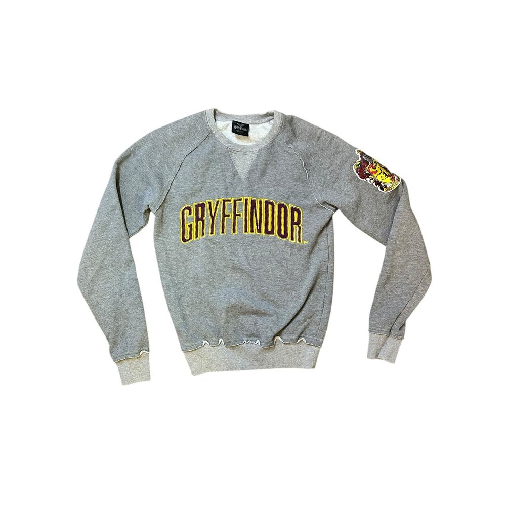 Harry Potter Unisex Gray Gryffindor Sweatshirt Size XS